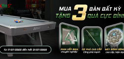 CHƯƠNG TRÌNH KHUYẾN MÃI THÁNG 7: MUA 3 BÀN NHẬN NGAY 3 QUÀ TẶNG CAO CẤP