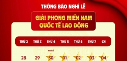 THÔNG BÁO NGHỈ LỄ 30/4 & 1/5 TẠI APLUS BILLIARDS